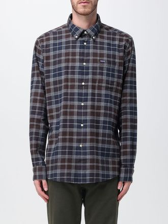 Barbour Camicia Barbour in cotone con stampa Tartan