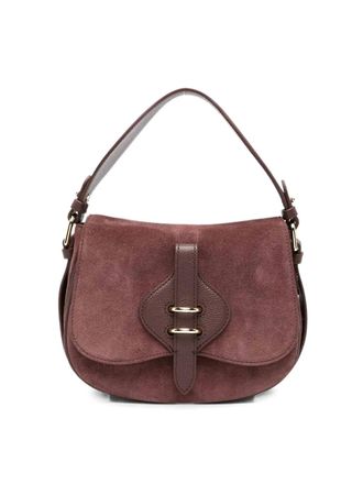 Coccinelle Handbag Suede Leather/Micro Grale