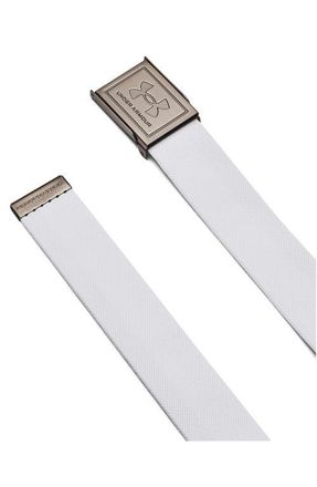 Under Armour Drive Reversible Stretch Web Belt in 100 White at Nordstrom