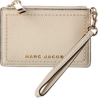 Marc Jacobs Top Zip Leather Wristlet