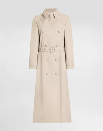 ジャケット Dolce&Gabbana Beige trench in cotton drill Dolce & Gabbana Trench In Drill from $2,029.00 - on Stylight