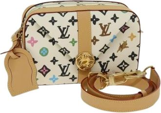 Louis Vuitton Tweedehands Canvas Louis Vuitton tassen - Dames - Vintage Schoudertas - Veelkleurig - ONE Size - Vintage