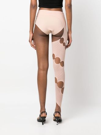 Rui Cut-Out Detail Leggings - Pink