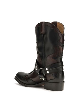 Versace Sylvester Boots - Black