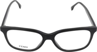 Fendi Fe 50090I Optisch Montuur - unisex - Brillen - Zwart - 55 MM - Accessoires