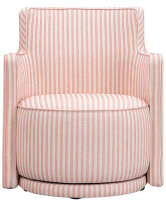 TOV Furniture Tov Furniture Passe Striped Swivel Chair