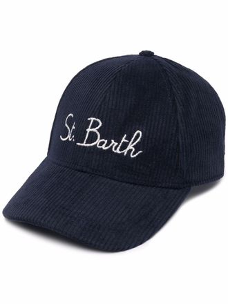 MC2 Saint Barth embroidered-logo baseball cap - men - Cotton/Cotton - One Size - Blue