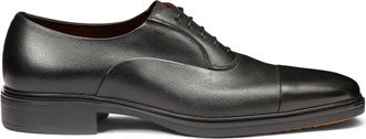 Santoni Easy Leather Lace-Up Shoes