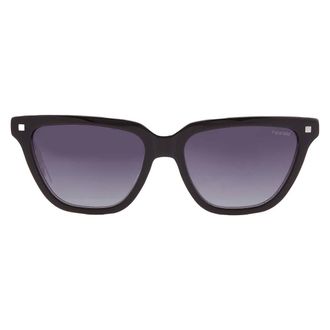 Polaroid Polarized Grey Shaded Cat Eye Ladies Sunglasses PLD 4157/S/X 00WM/WJ 55
