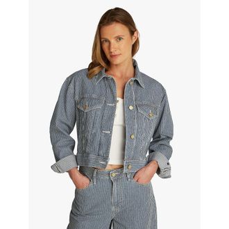 Tommy Hilfiger Kort gestreept jasje