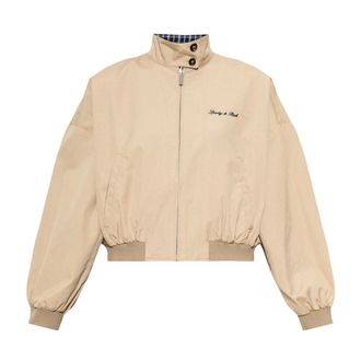 Sporty & Rich Prep Scholo Reversible Jacket - - Jackets - Donna - Beige - S