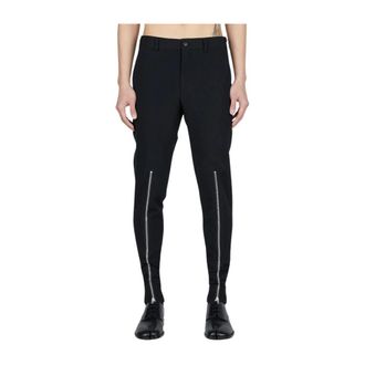 Comme Des Garçons Hombre, Pantalones, Negro, Talla: M