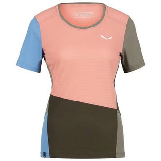 Salewa Puez Sporty Dry T-Shirt Funktionsshirt f&uuml;r Damen | rosa