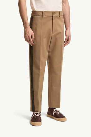 Moncler Cropped Trousers - Beige