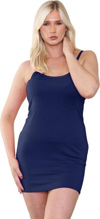 Janisramone Hamishkane Womens Tops Plain Cami Strappy Sleeveless Bodycon Vest Top Women UK - Chic Summer Tank Top Women, Ideal Ladies Tops for Casual Active Outfi