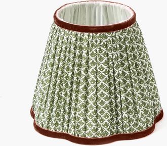 Mrs. Alice Lotus Lampshade in Olive at Nordstrom