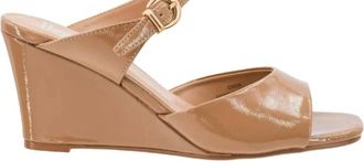 Corkys Footwear Womens Xoxo Faux Leather Wedges In Natural