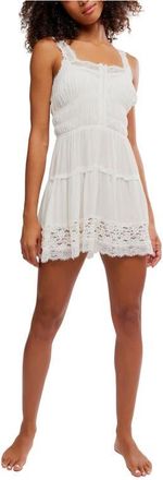 Free People So in Love Slip Minidress in Clean Ivory at Nordstrom, Size X-Small