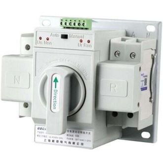 OEM Interruptor Autom&aacute;tico De Transferencia De Doble Alimentaci&oacute;n 2p 63a Clase Cb Ats Para Uso Dom&eacute;stico Monof&aacute;sico 220v