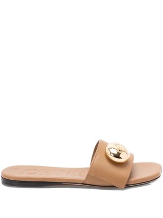 Loewe Pebble leather sandals - Neutrals