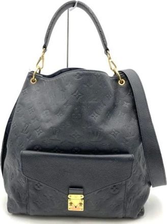 Louis Vuitton Pre-owned Shoulder Bags, female, Black, Size: ONE SIZE Pre-owned Canvas louis-vuitton-bags