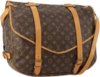 Louis Vuitton Pre-owned Cross Body Bags, female, Brown, Size: ONE SIZE Pre-owned Monogram Shoulder Bag