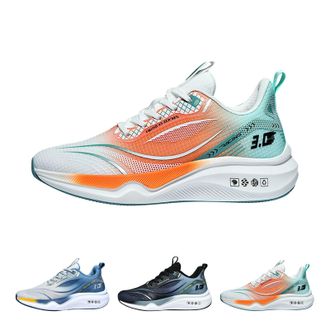 Generic Mens Orthopedic Sneakers Mens Trainers Running Fashion Shoes Air Cushion Mesh Running Shoes Shock Absorbing Basketball Sneakers Breathable Gym Trainer