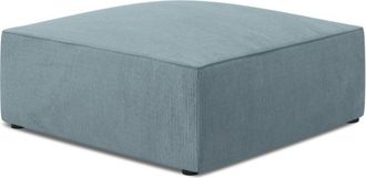 BLOOMINGLOFT Hocker Sao 93 x 93 cm, mit Cordbezug