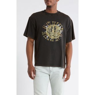 Honor The Gift I Can See Through Your Bullsh*t Crewneck Tee in Black at Nordstrom, Size Xx-Large