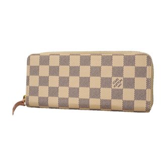 Louis Vuitton White Long Wallet (Bi-Fold) (Pre-Owned)