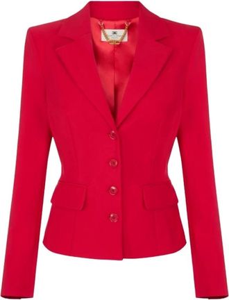 Elisabetta Franchi Donna, Giacche, Rosso, L, new