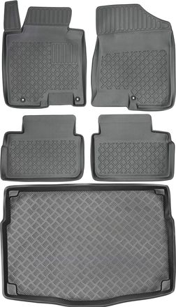 OEM Juego De Alfombrillas Para Coche Y Maletero Para Kia Proceed Ii Hatchback (2013-2018)