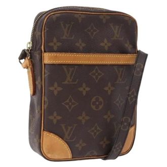 Louis Vuitton Pre-owned Danube Shoulder Bag - Dames - Pre-owned - Bruin - Maat: ONE Size Leer