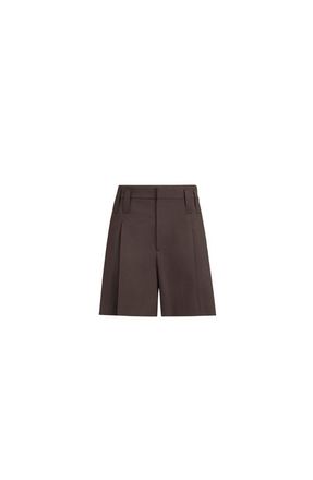 Brunello Cucinelli Formal shorts with monili in Cocoa at Nordstrom, Size 46 It