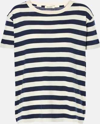 Nili Lotan Brady striped cotton T-shirt