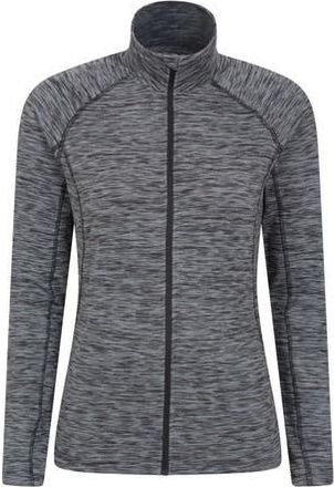 Mountain Warehouse Bend & Stretch Full Zip Midlayer in Black at Nordstrom, Size 10