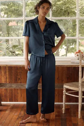 Papinelle Sleepwear Audrey 100% Mulberry Silk Pajama Set