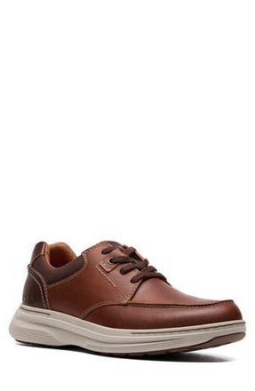 Clarks Craftwell Moc Derby in Dark Tan Leather at Nordstrom Rack, Size 10.5
