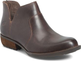 B&oslash;rn Kerri Bootie in Brown Leather at Nordstrom, Size 7.5