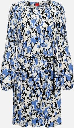 HUGO BOSS Womens Kavori-1 Dress - Blue - Size: 14