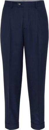 Brunello Cucinelli Prince of Wales trousers in Blue at Nordstrom, Size 48 It