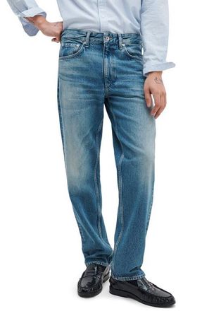 Rag & Bone Fit 4 Authentic Rigid Straight Leg Jeans in Knox at Nordstrom, Size 30 X 32