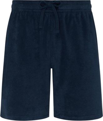Vilebrequin Terry Bermuda Shorts - Heren - Korte Broeken - Blauw - L - Korte Broeken