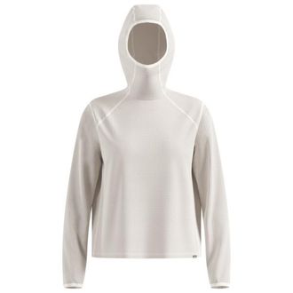Odlo Mid Layer Hoody Cubic Funktionsshirt f&uuml;r Damen | grau