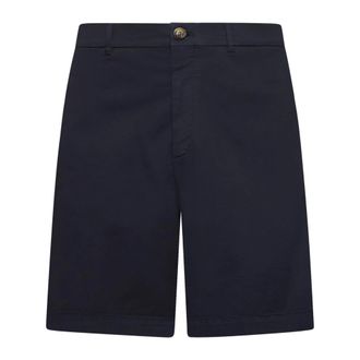 Brunello Cucinelli Hombre, Pantalones cortos, Azul, Talla: M