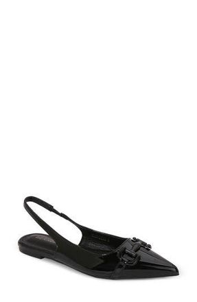 Berness Bit Slingback Flat in Black at Nordstrom Rack, Size 5.5