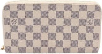 Louis Vuitton Pre-owned Wallets, female, White, Size: ONE SIZE Pre-owned Canvas Wallet