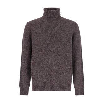 Brunello Cucinelli Coltrui - Heren - Truien - Grijs - Maat: M Wol