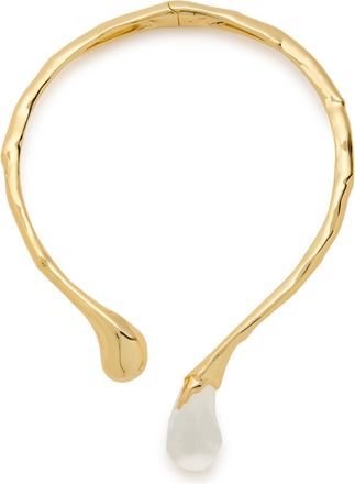 Alexis Bittar Alexis Bittar Liquid Lucite 14kt Gold-plated Necklace - One Size
