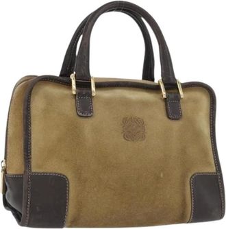 Loewe Pre-owned Handbags, female, Beige, Size: ONE SIZE Pre-owned Hand Bag